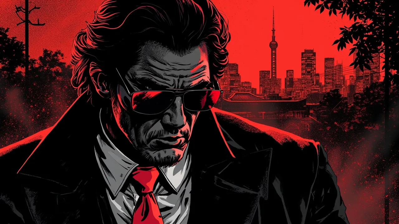 The Red Tie Lands in Beijing